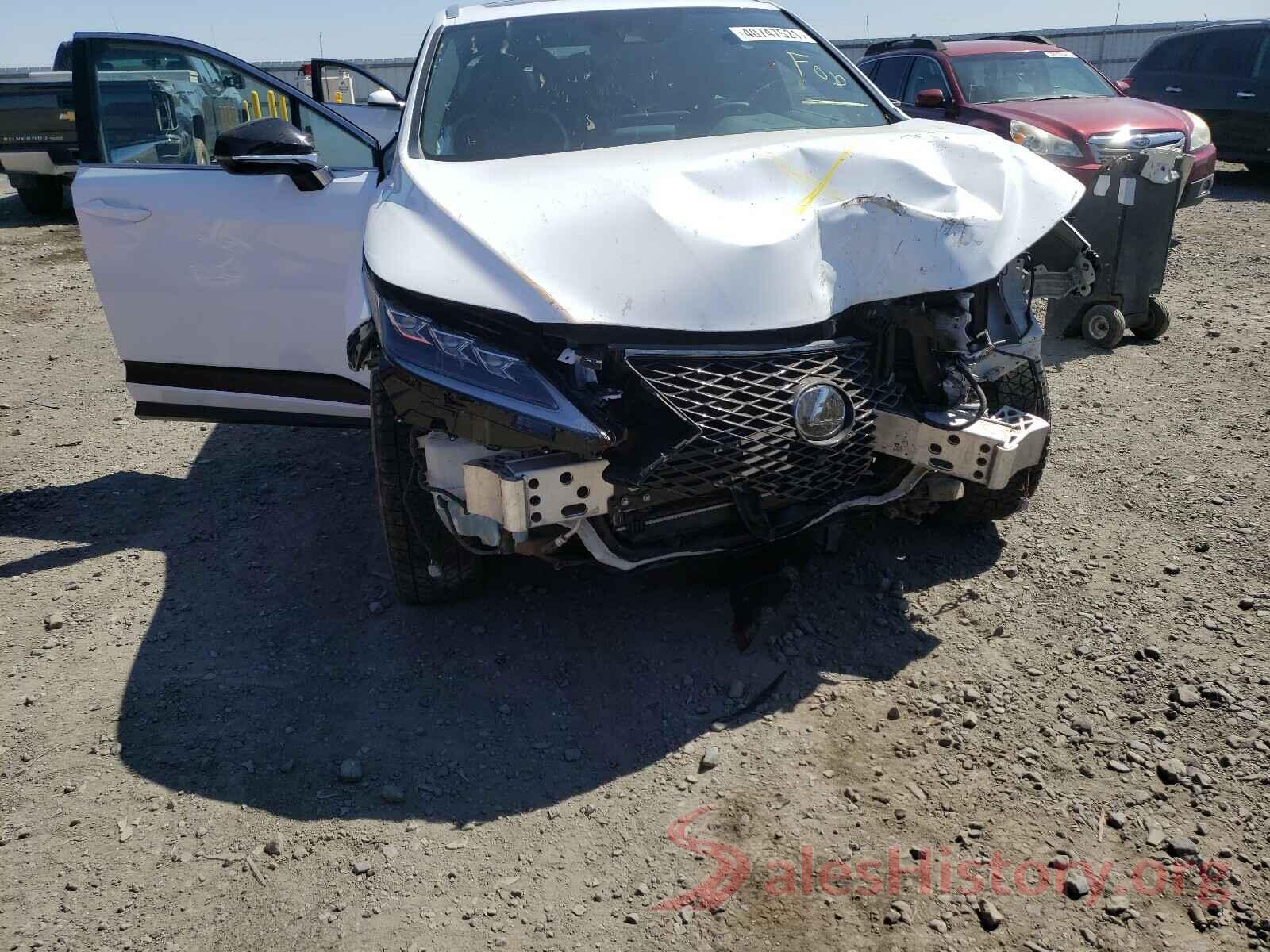 2T2SZMDAXMC259644 2021 LEXUS RX350