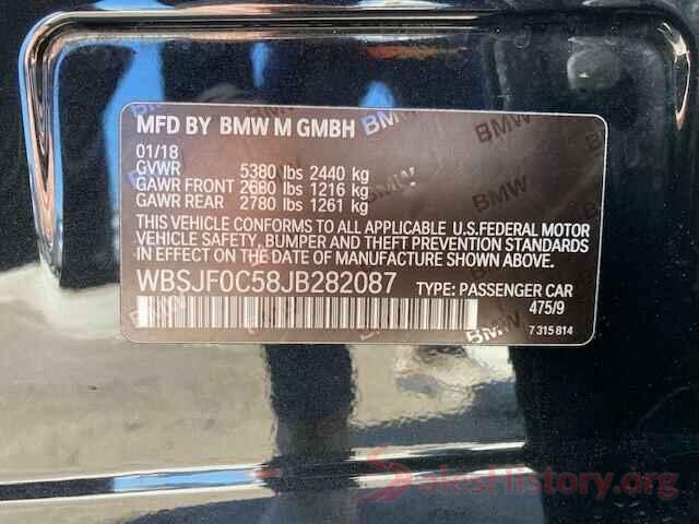 WBSJF0C58JB282087 2018 BMW M5