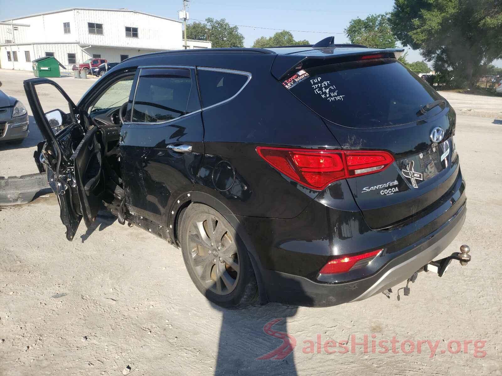 5NMZW4LA1HH043534 2017 HYUNDAI SANTA FE