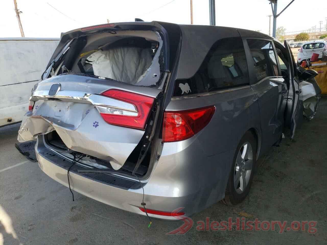 5FNRL6H76KB026772 2019 HONDA ODYSSEY