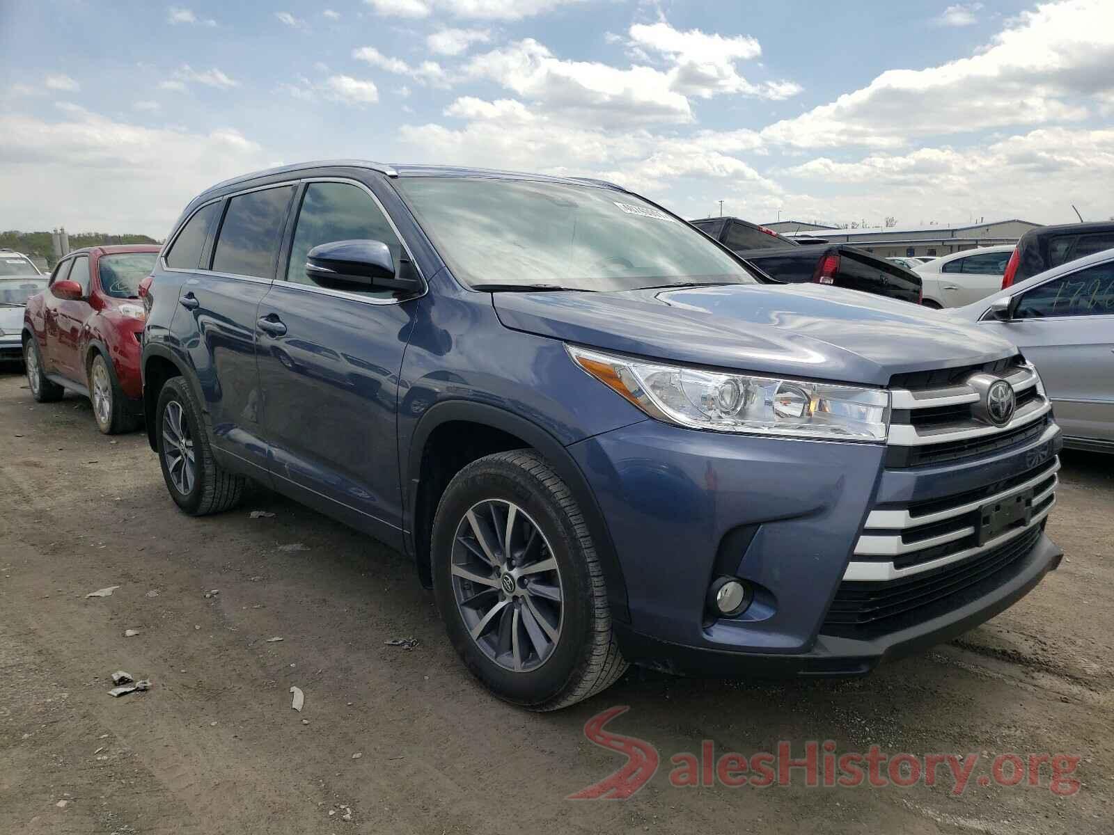 5TDJZRFH9JS872316 2018 TOYOTA HIGHLANDER