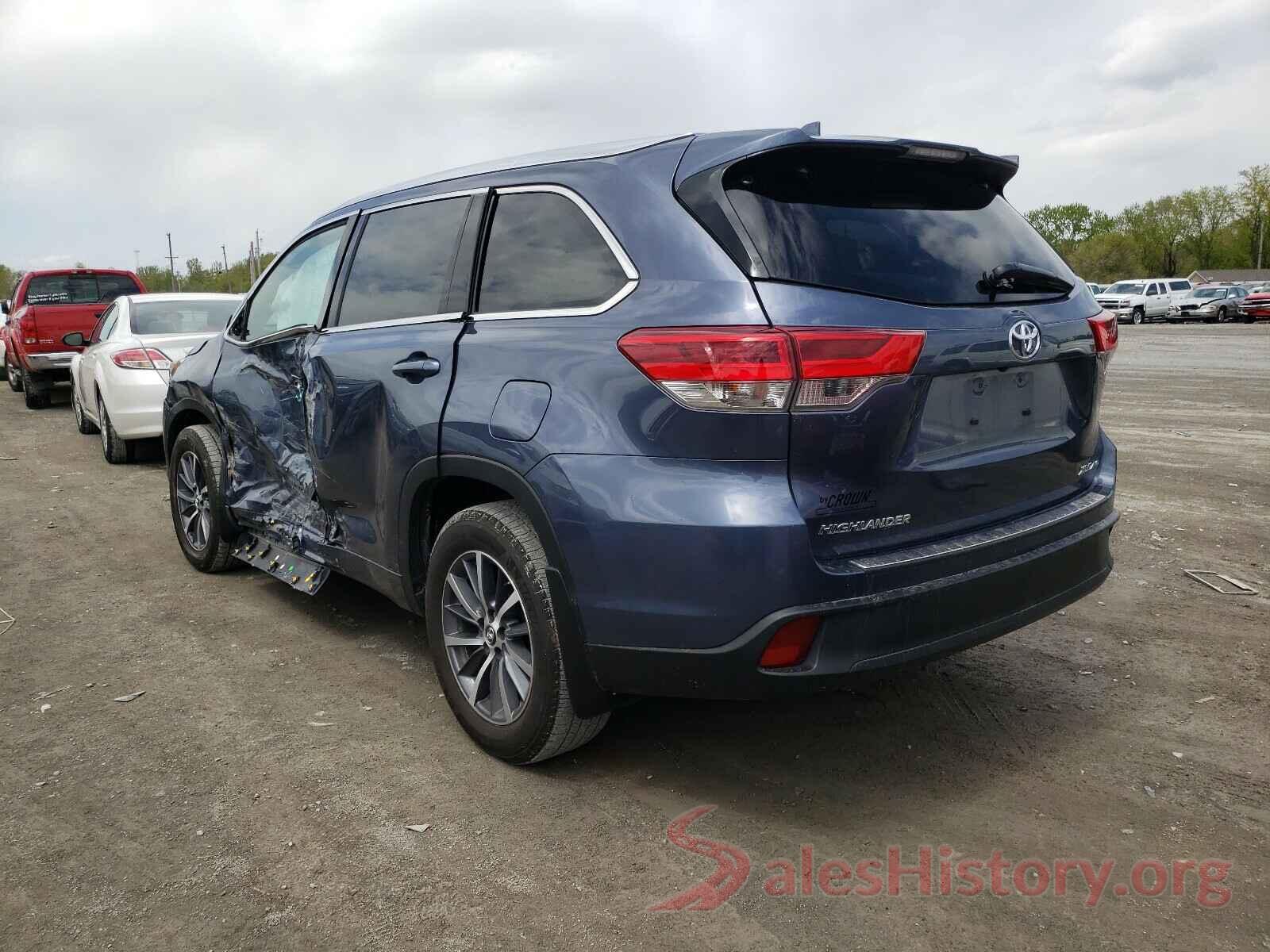 5TDJZRFH9JS872316 2018 TOYOTA HIGHLANDER