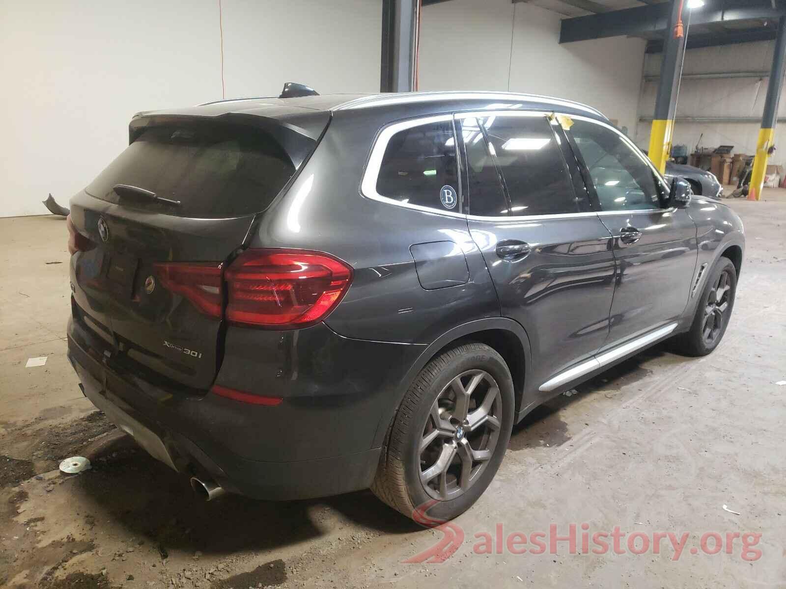 5UXTY5C08M9D96972 2021 BMW X3