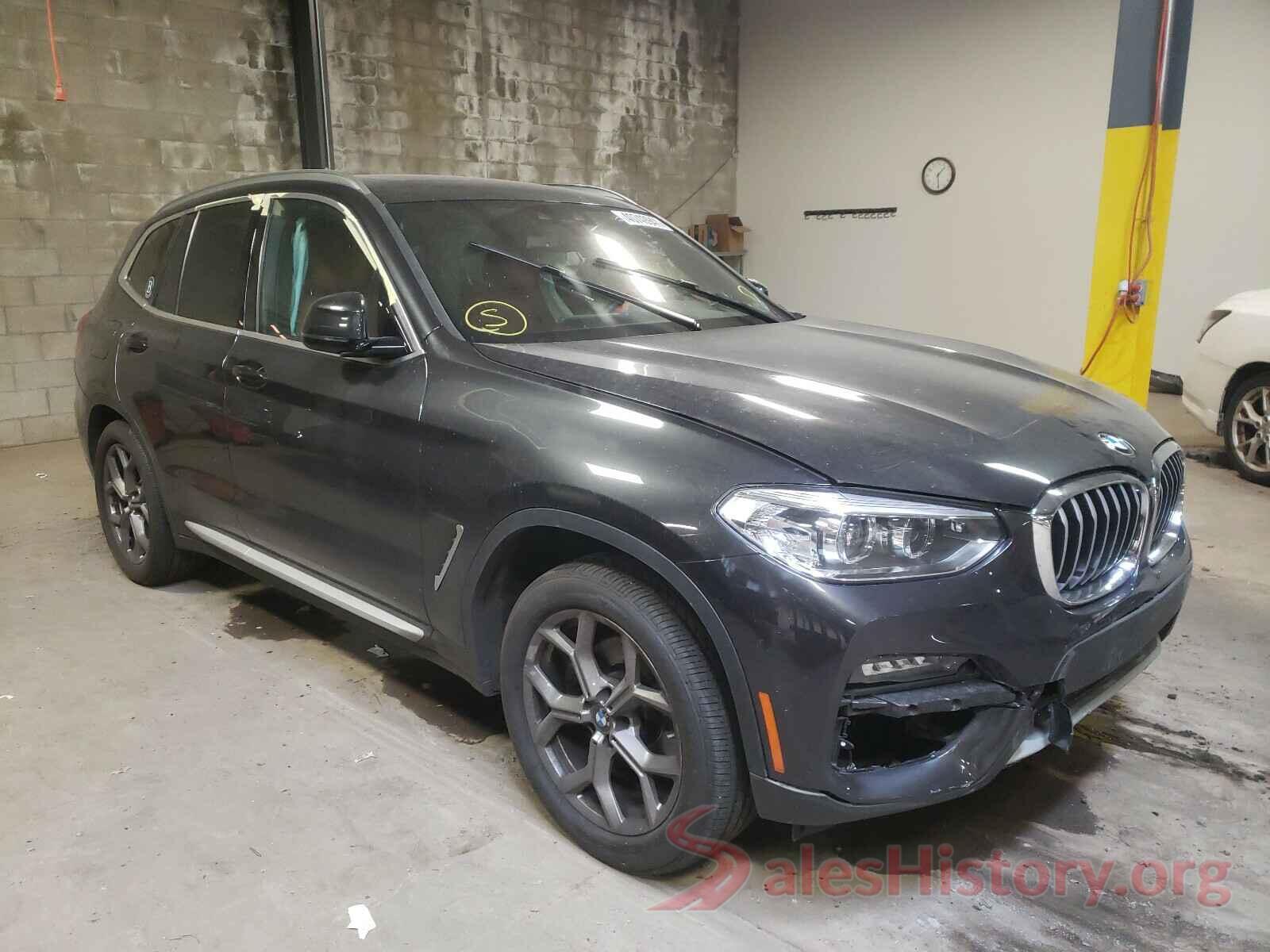 5UXTY5C08M9D96972 2021 BMW X3