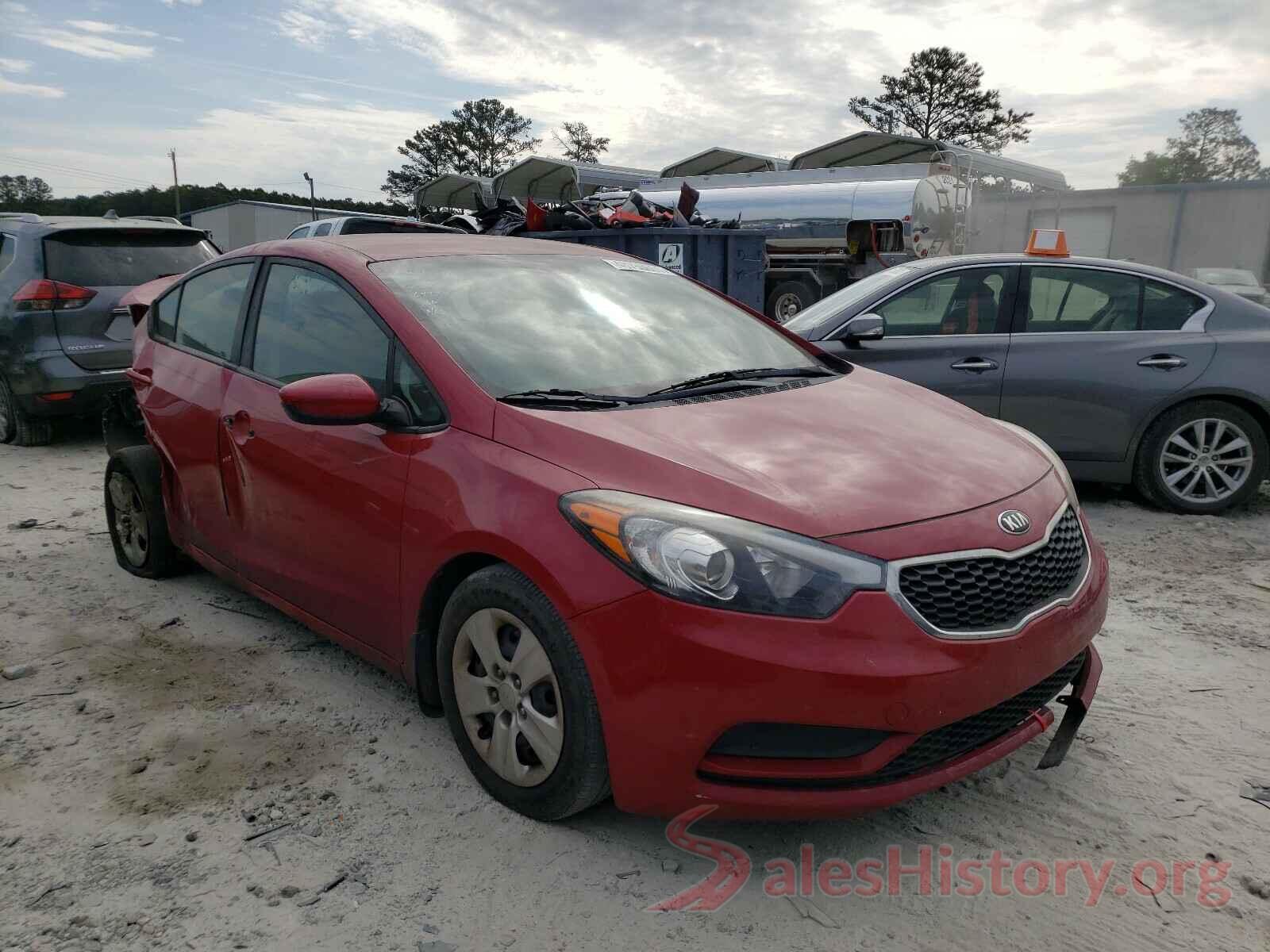 KNAFK4A62G5586497 2016 KIA FORTE