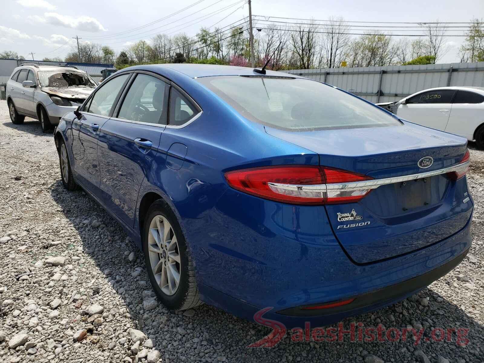 3FA6P0HD5HR139300 2017 FORD FUSION