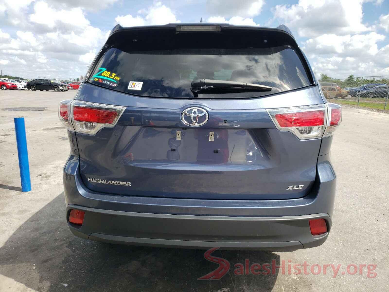 5TDKKRFH8GS500757 2016 TOYOTA HIGHLANDER