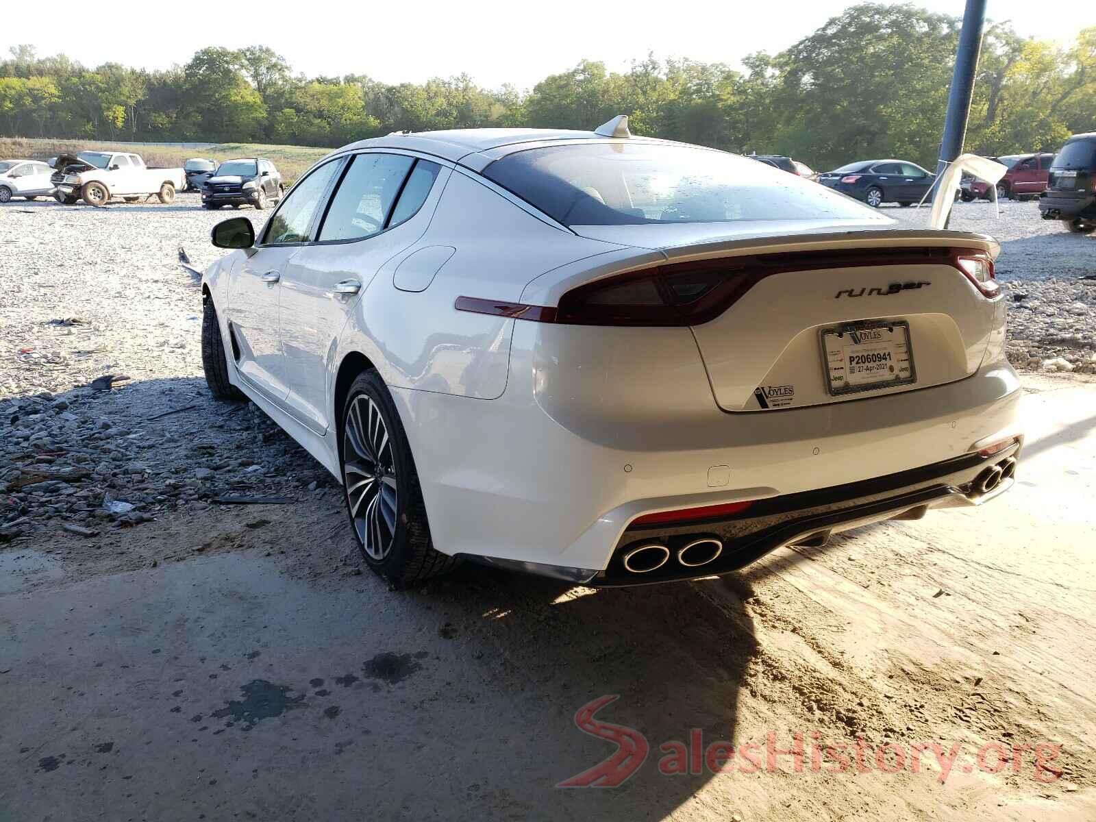 KNAE25LA8J6024477 2018 KIA STINGER