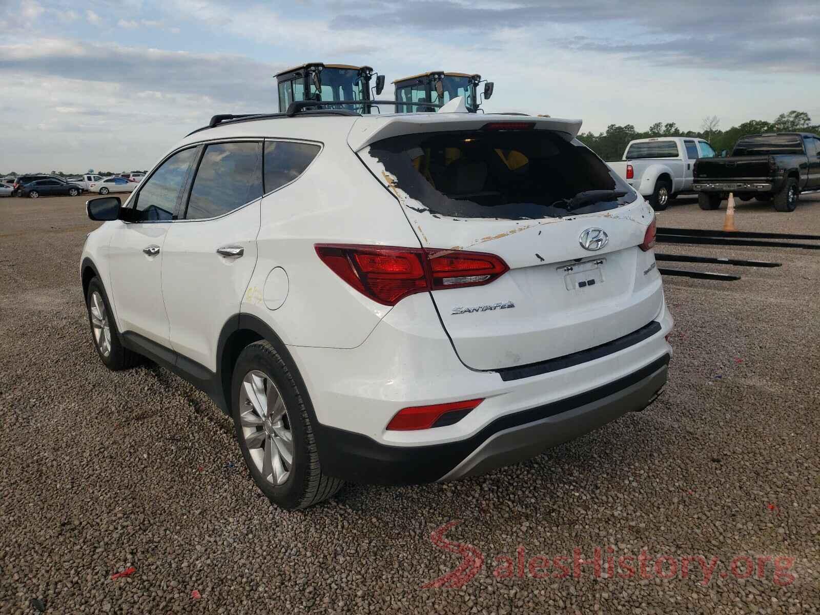 5XYZU4LA8HG484206 2017 HYUNDAI SANTA FE