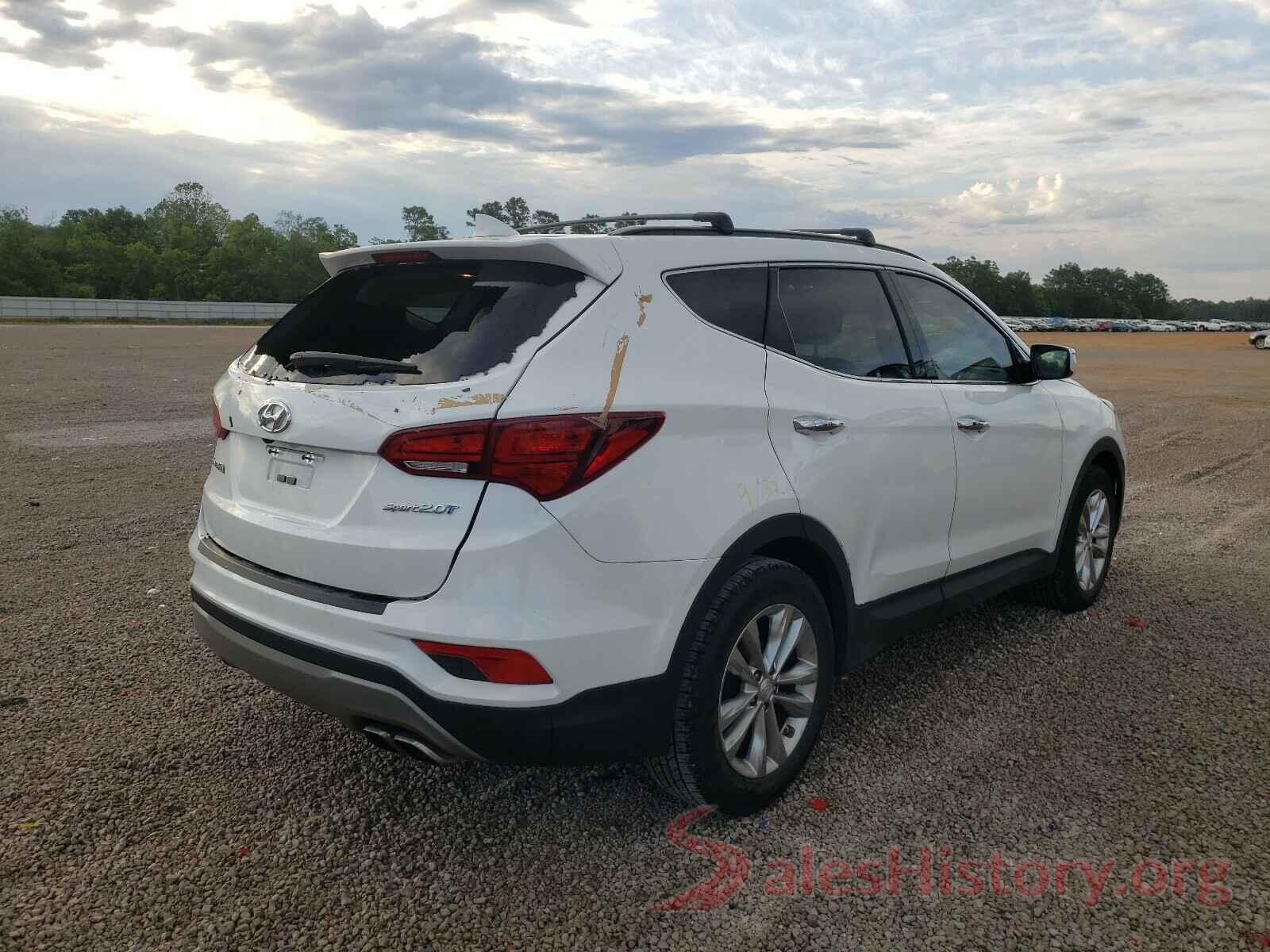 5XYZU4LA8HG484206 2017 HYUNDAI SANTA FE