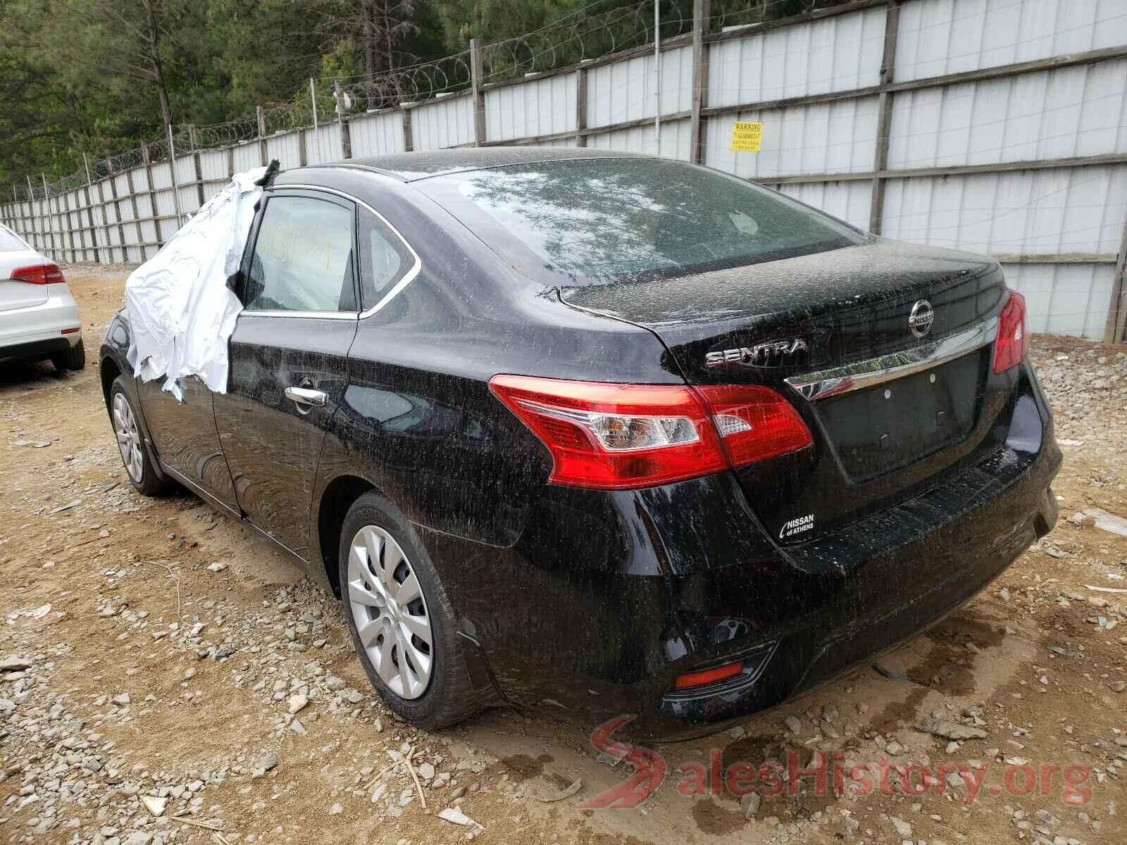 3N1AB7AP3KY445136 2019 NISSAN SENTRA