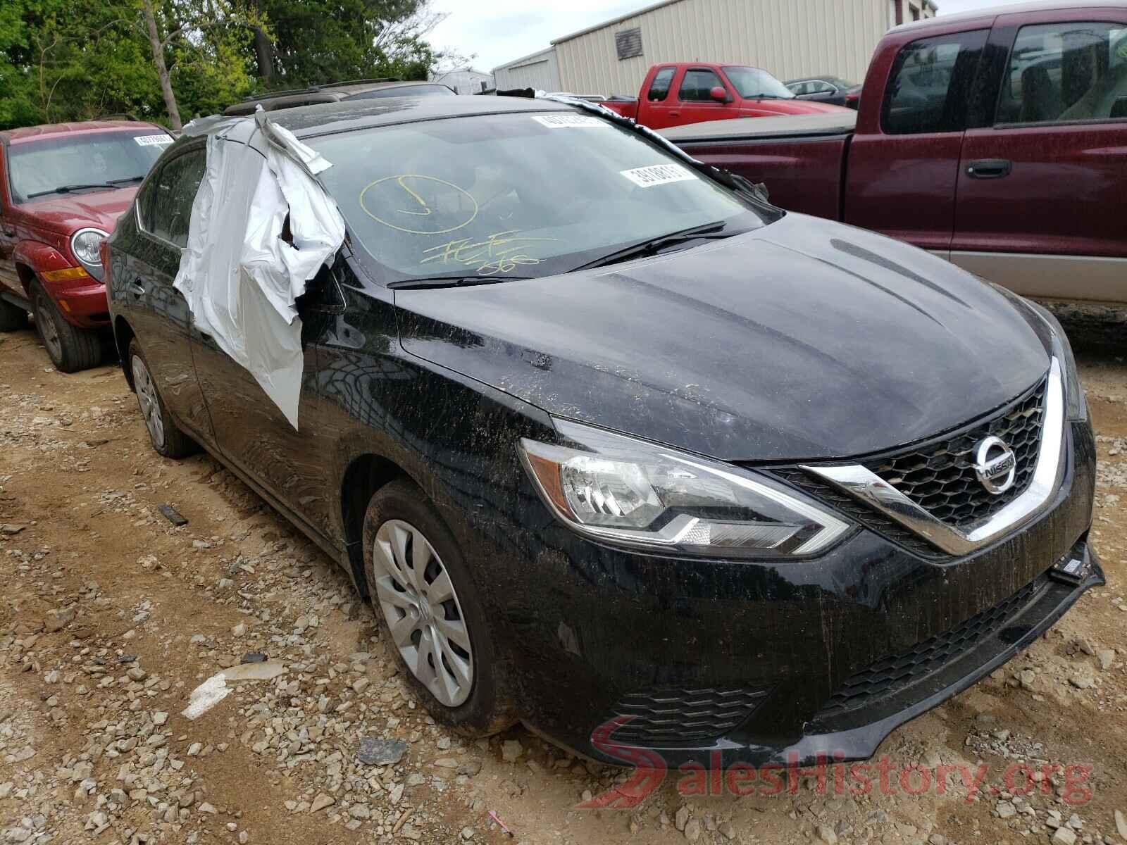 3N1AB7AP3KY445136 2019 NISSAN SENTRA