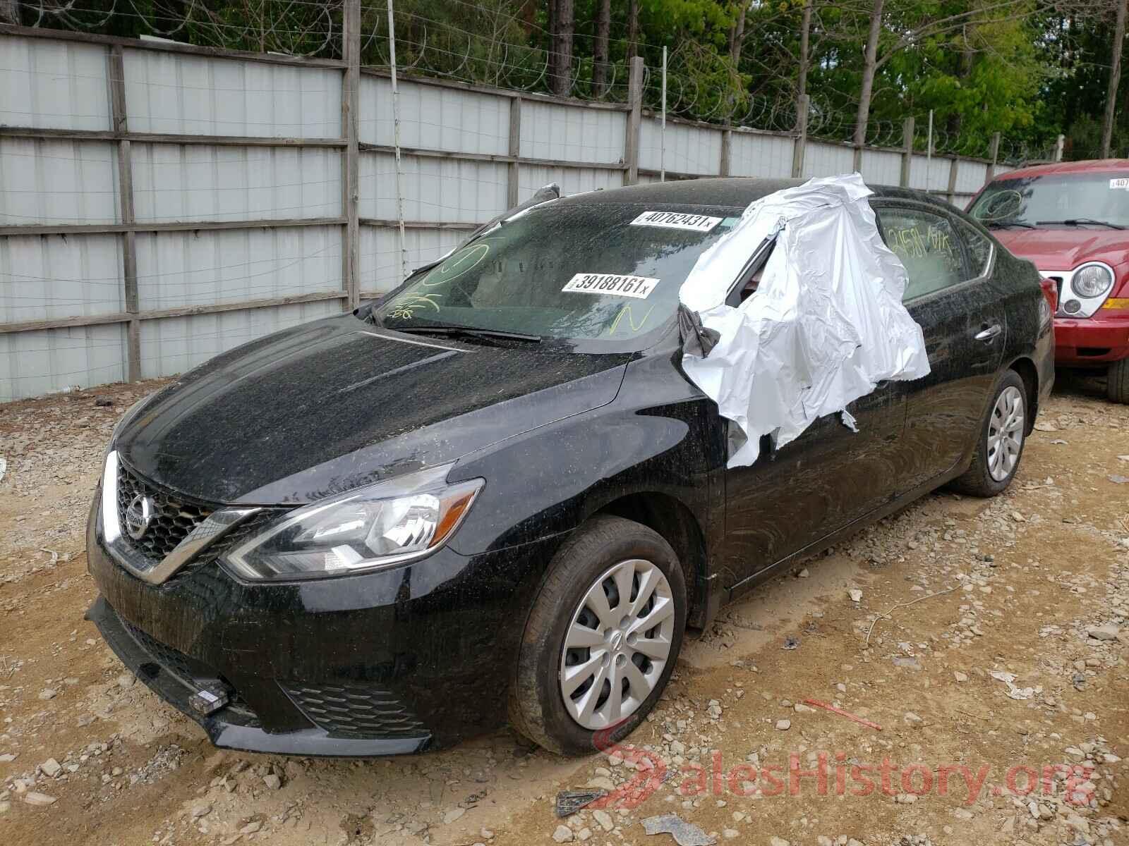 3N1AB7AP3KY445136 2019 NISSAN SENTRA