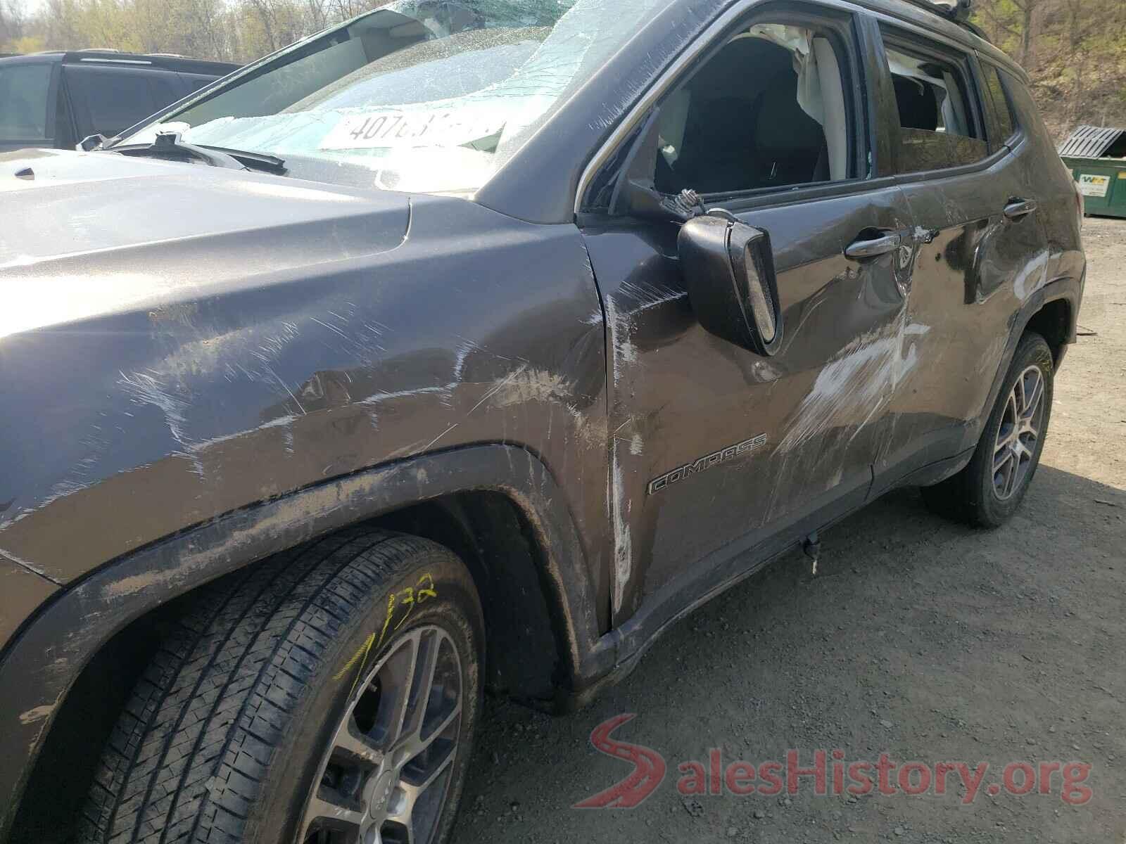 3C4NJDBB4KT599497 2019 JEEP COMPASS