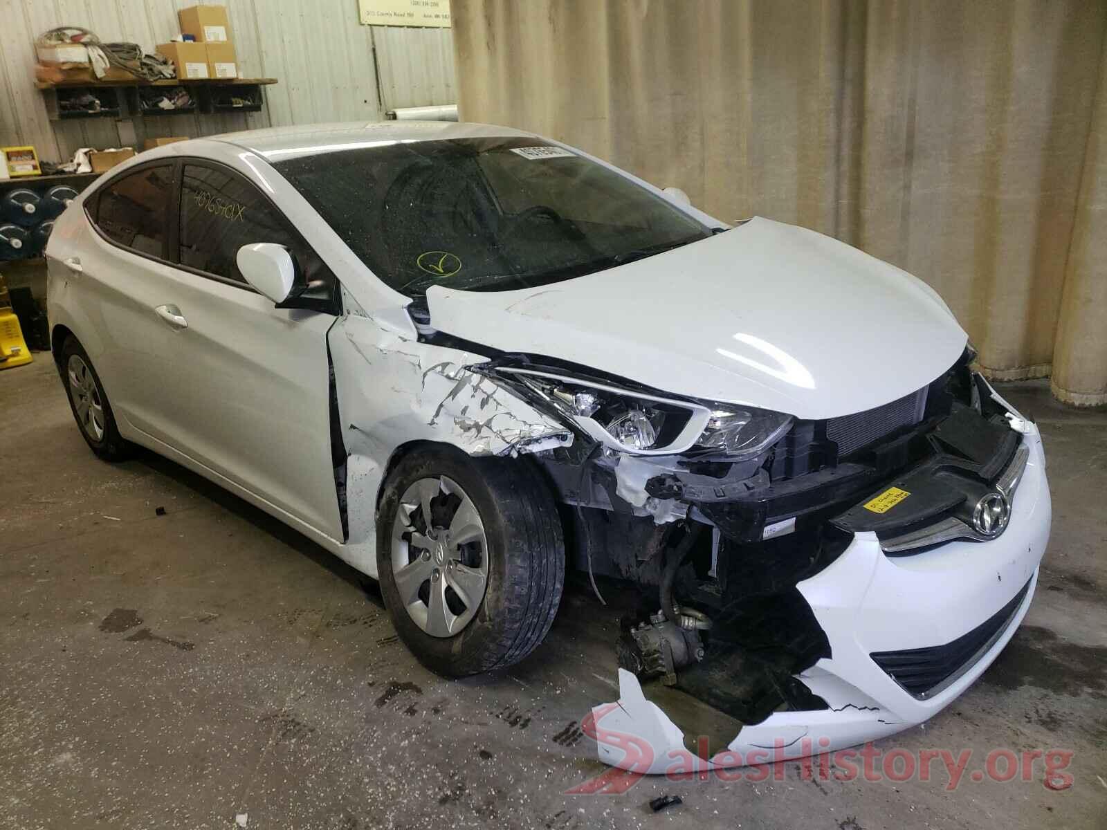 5NPDH4AE7GH780328 2016 HYUNDAI ELANTRA