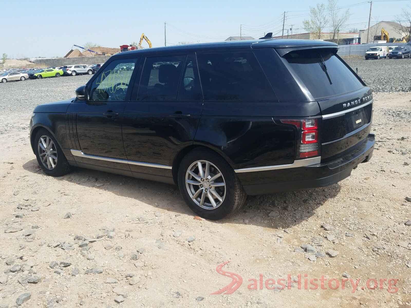 SALGR2PF3GA296381 2016 LAND ROVER RANGEROVER