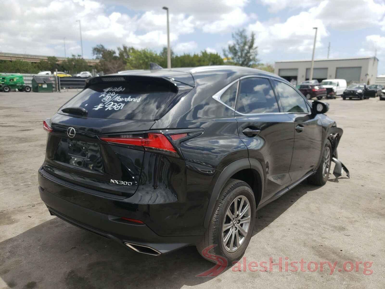 JTJGARBZ6L5019281 2020 LEXUS NX