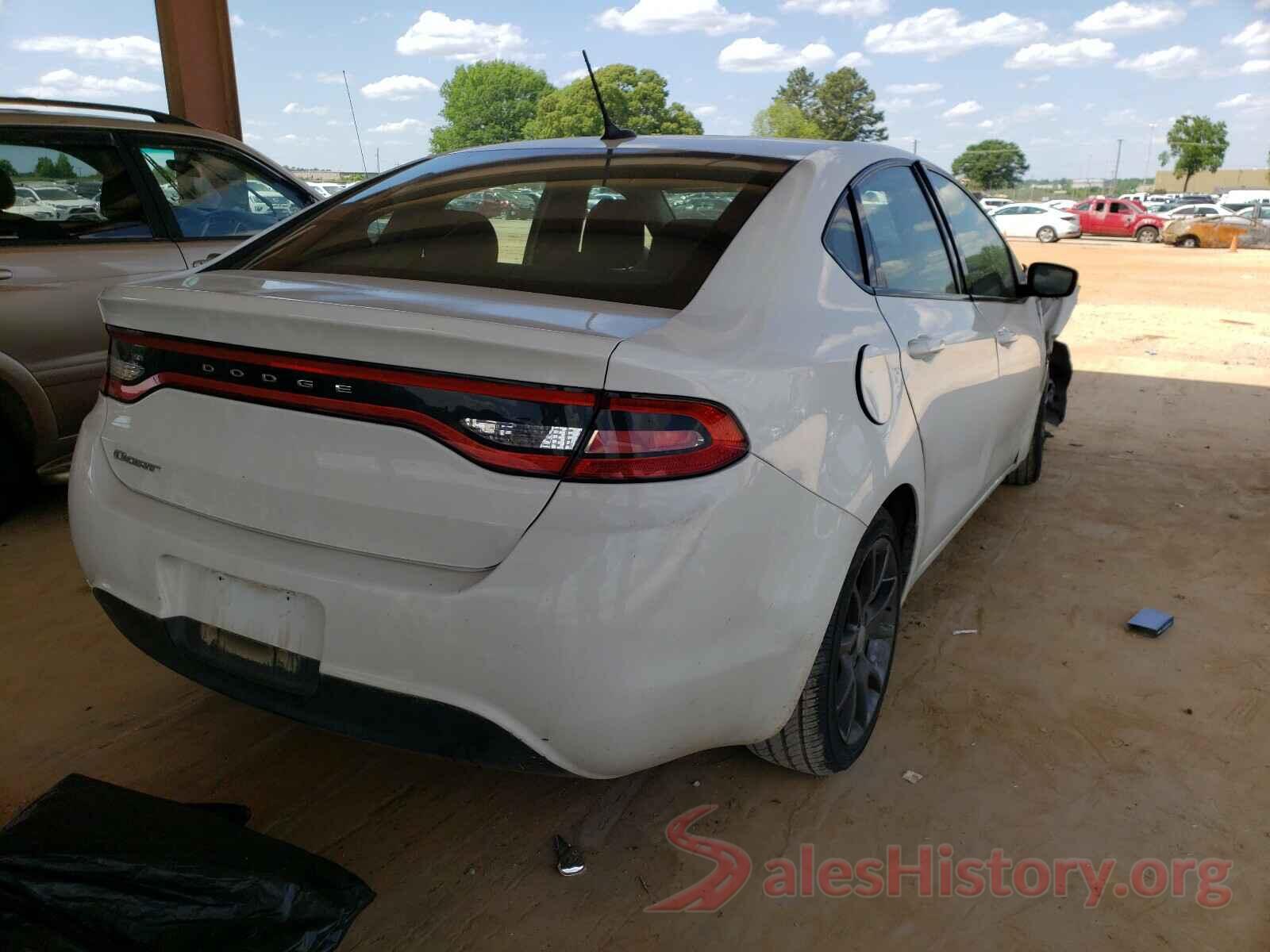 1C3CDFAA8GD564353 2016 DODGE DART