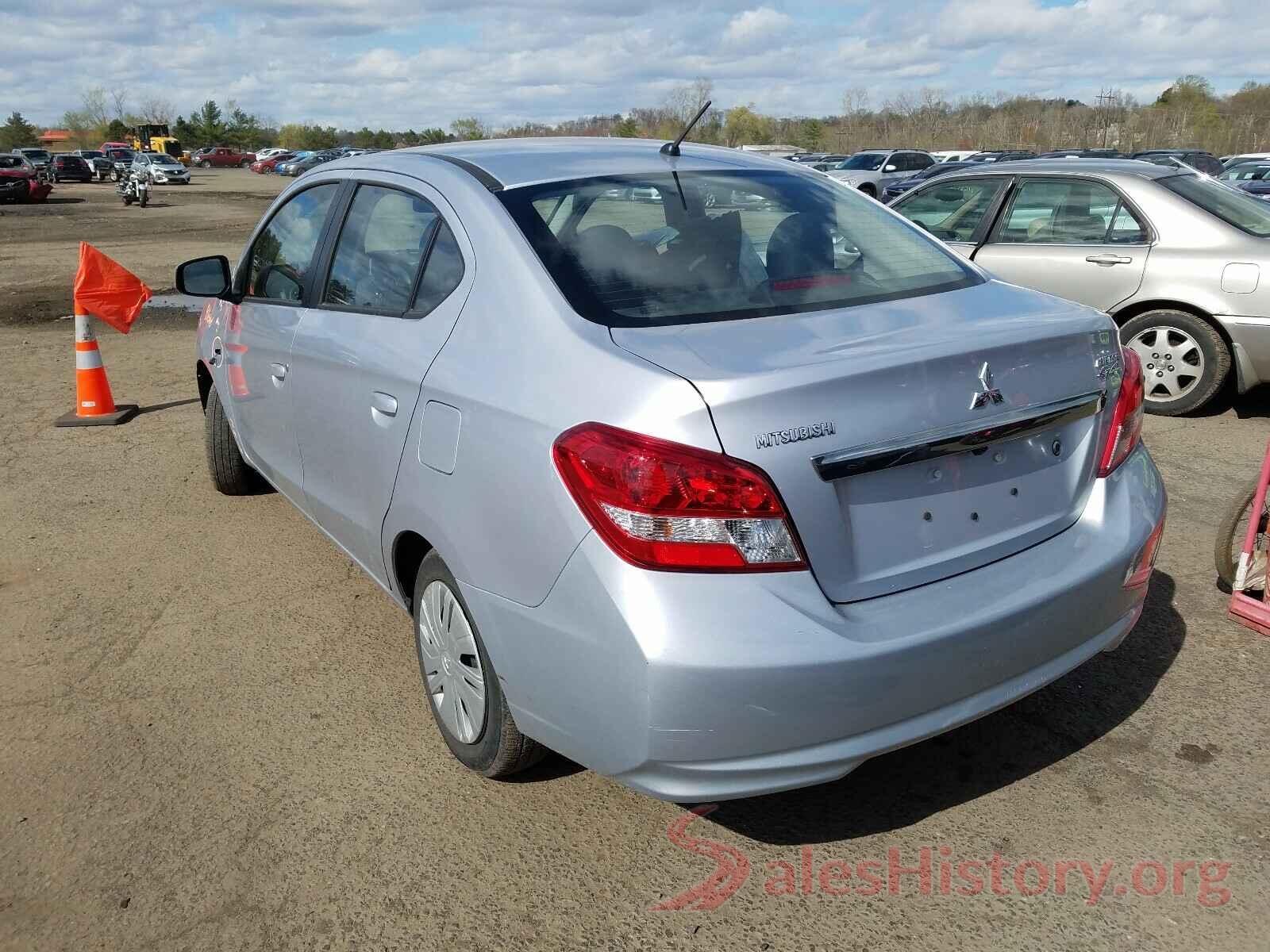 ML32F3FJ5KHF14851 2019 MITSUBISHI MIRAGE