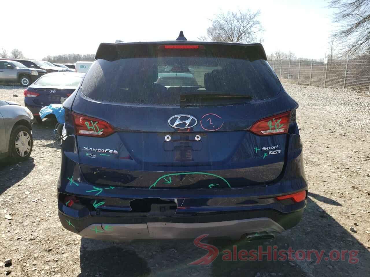 5XYZUDLBXJG526146 2018 HYUNDAI SANTA FE