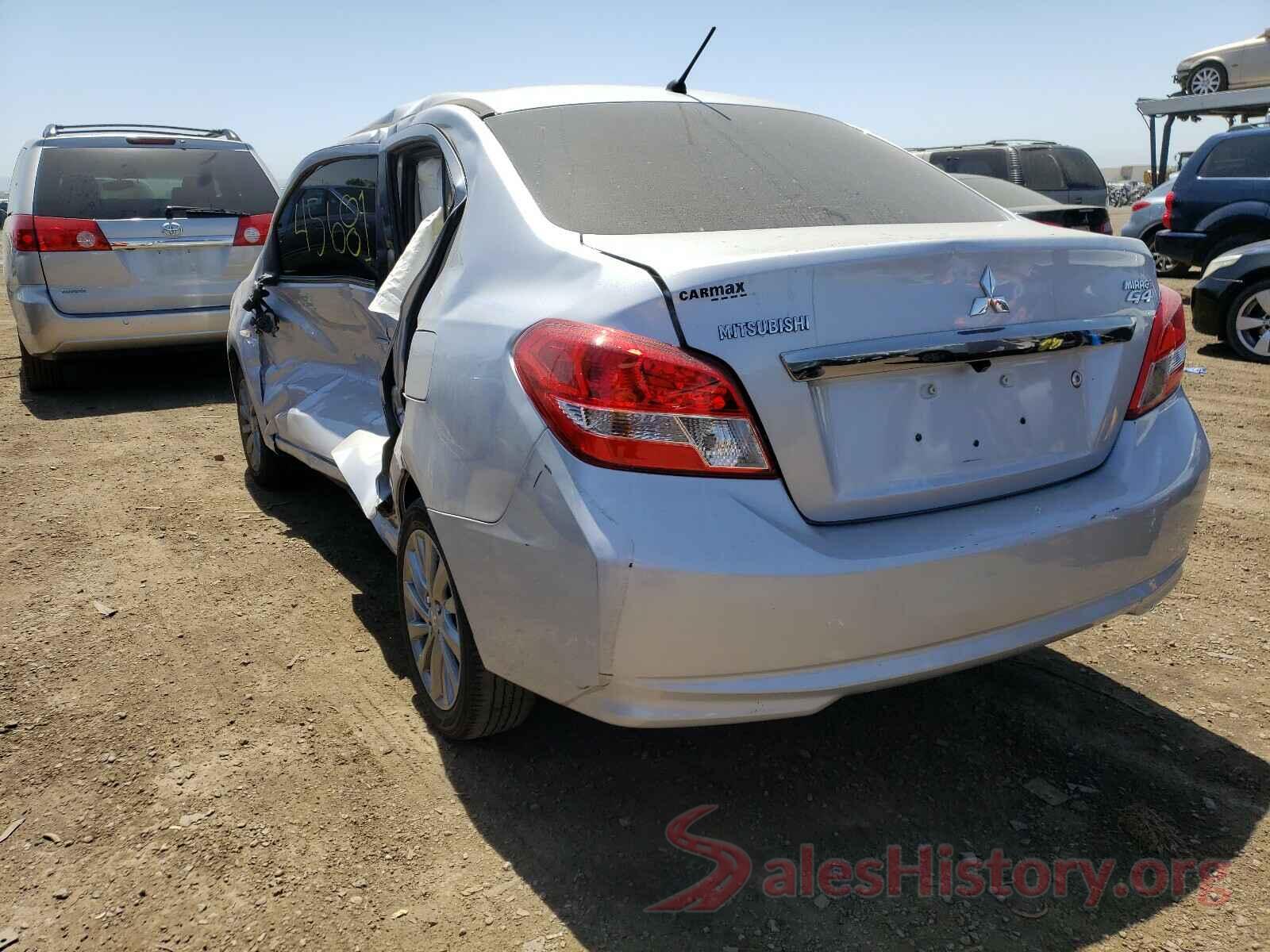 ML32F3FJ9JHF02720 2018 MITSUBISHI MIRAGE