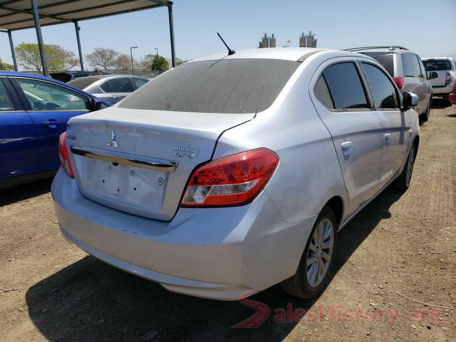 ML32F3FJ9JHF02720 2018 MITSUBISHI MIRAGE