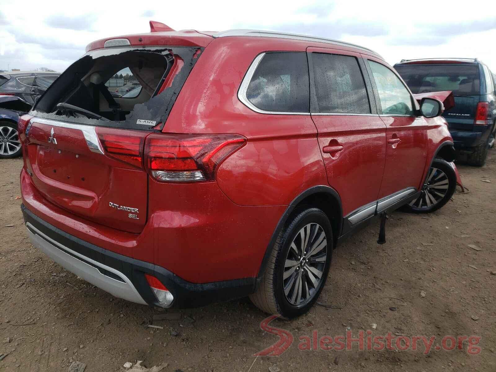 JA4AZ3A31KZ039838 2019 MITSUBISHI OUTLANDER