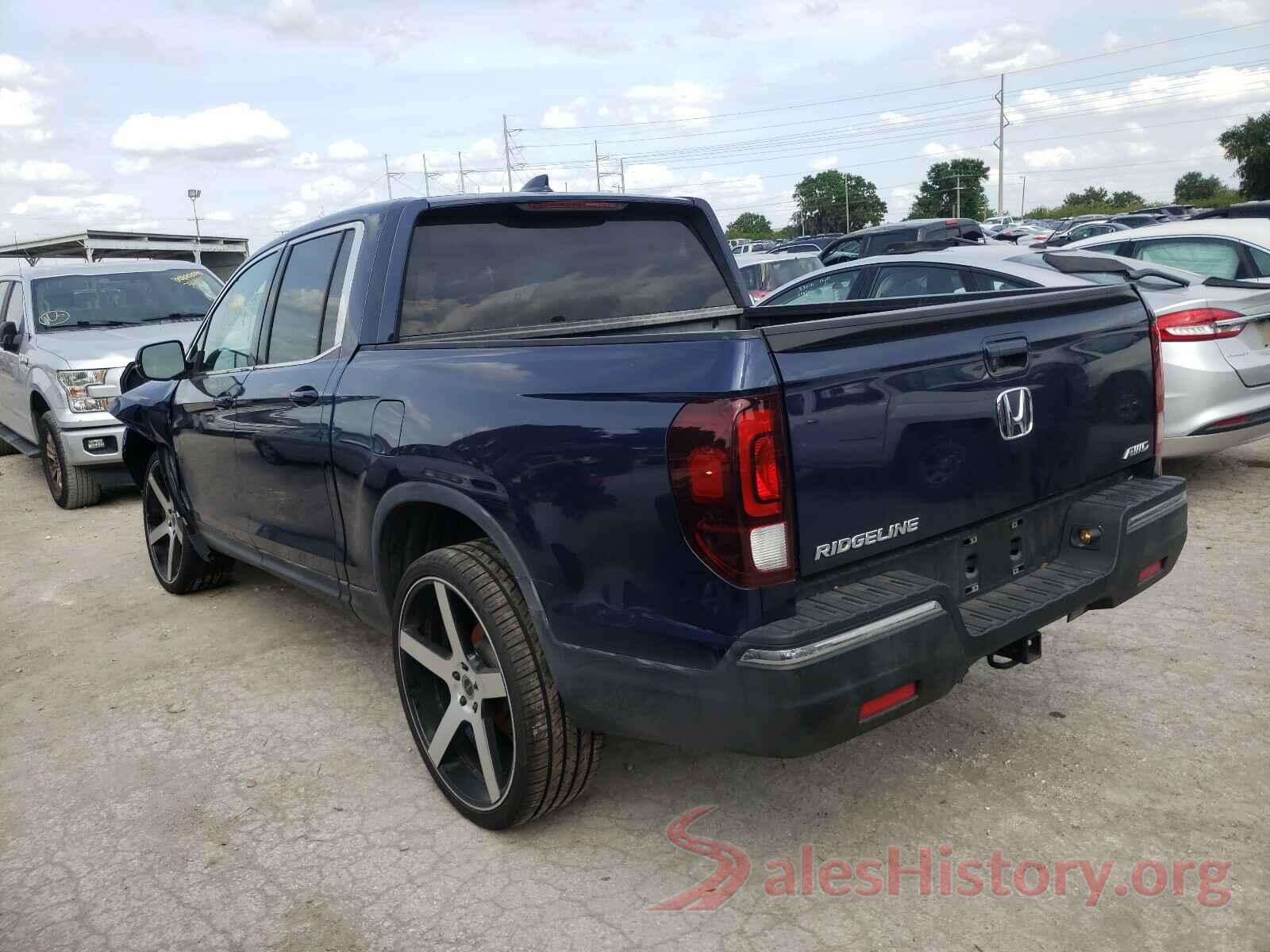 5FPYK3F59HB006188 2017 HONDA RIDGELINE