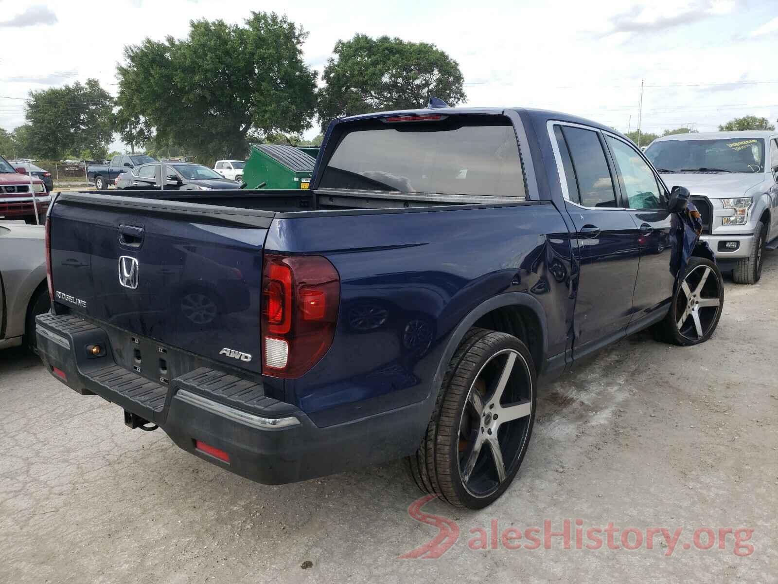 5FPYK3F59HB006188 2017 HONDA RIDGELINE