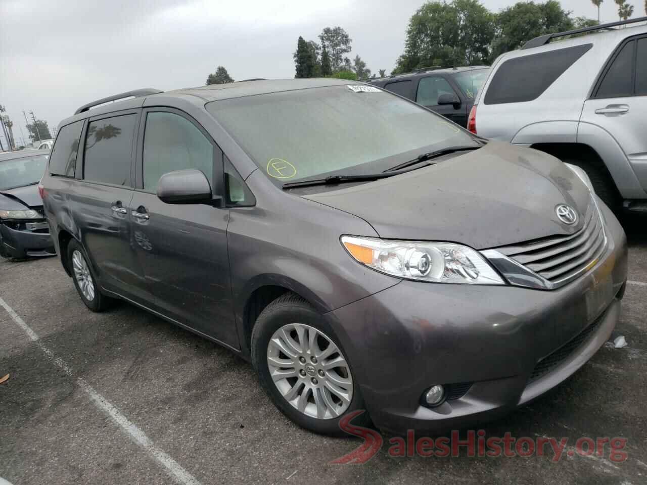 5TDYZ3DC5HS825989 2017 TOYOTA SIENNA