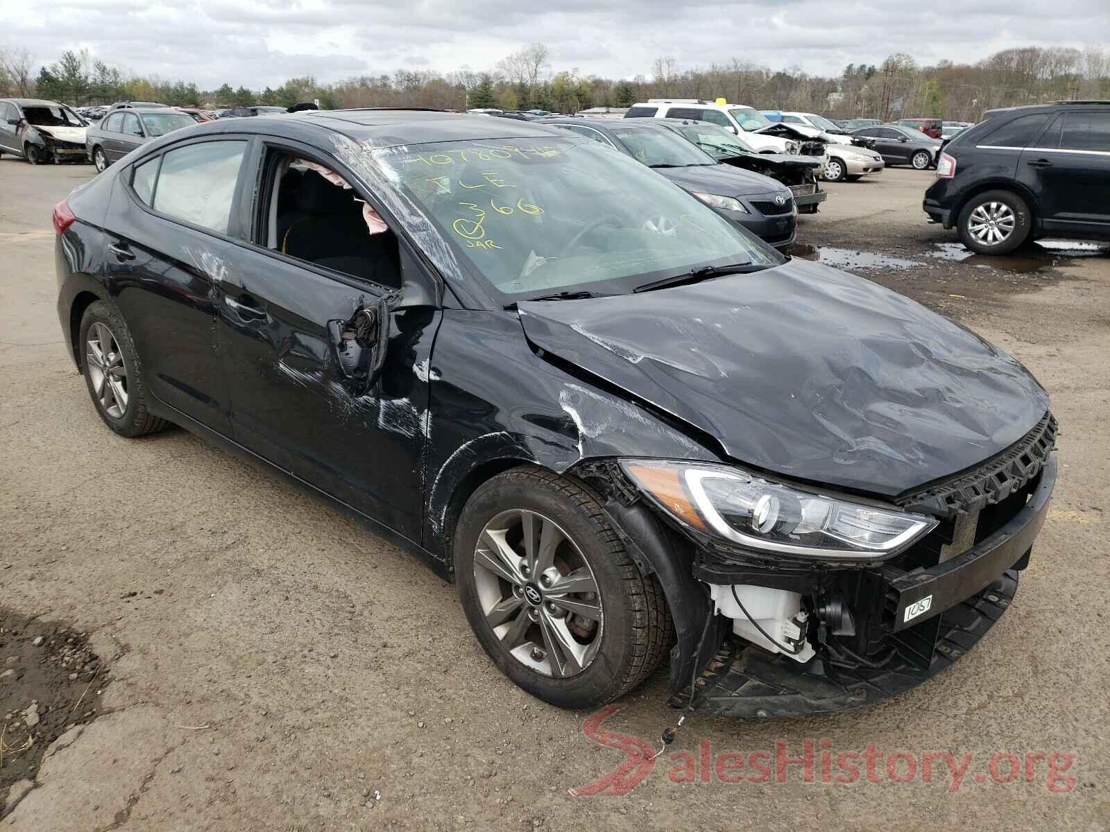 5NPD84LF5JH266717 2018 HYUNDAI ELANTRA