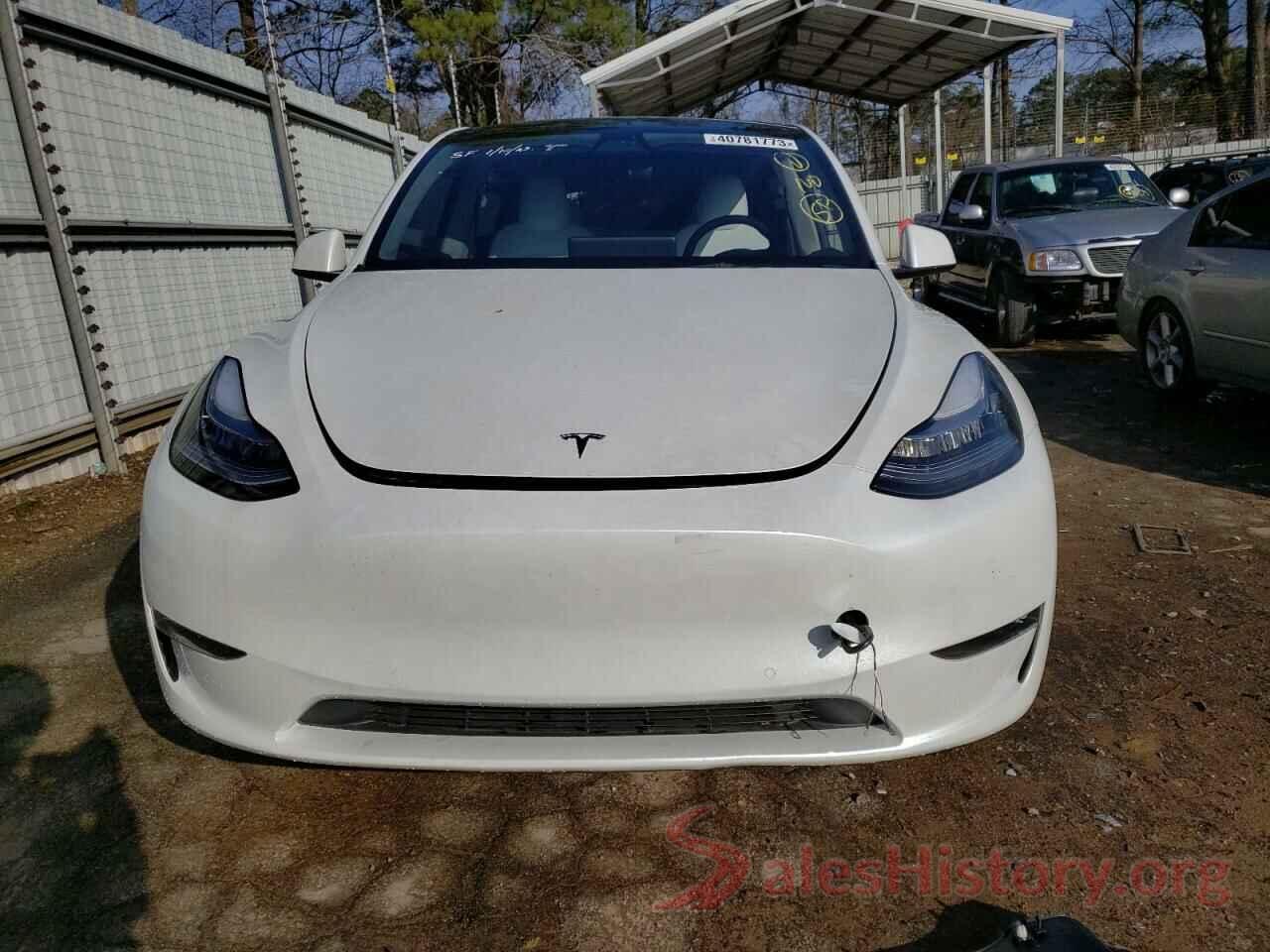 7SAYGDEE8NF420675 2022 TESLA MODEL Y