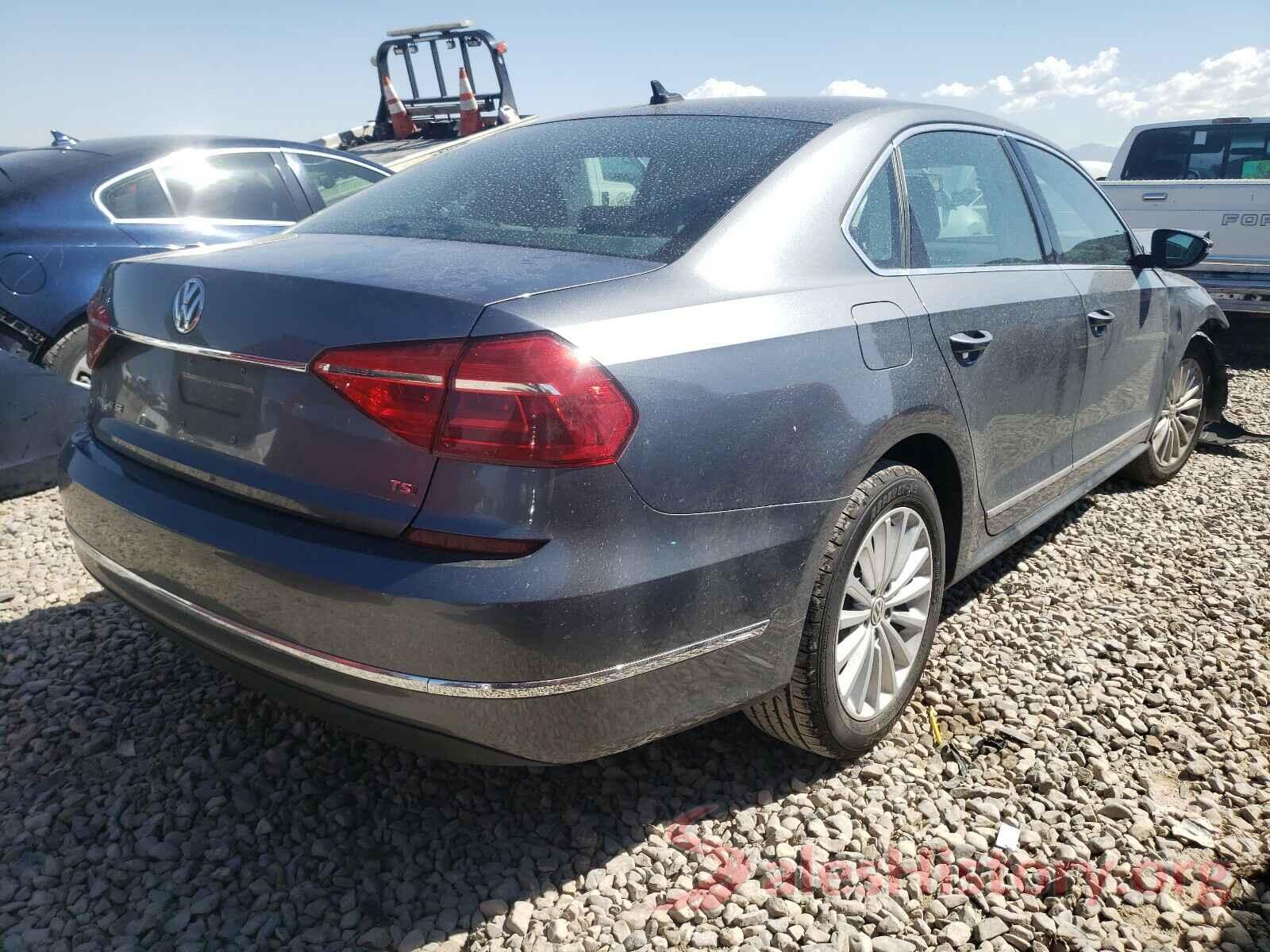 1VWBS7A33GC051647 2016 VOLKSWAGEN PASSAT