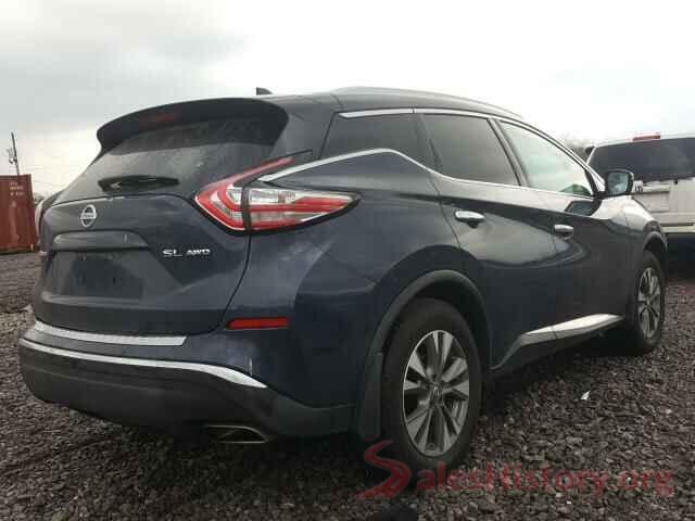 5N1AZ2MH3JN172707 2018 NISSAN MURANO