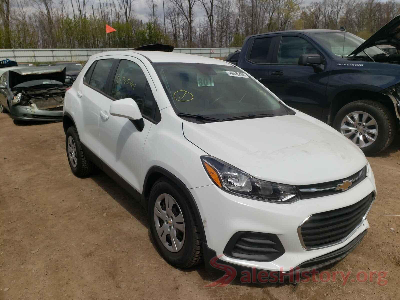 KL7CJKSB2HB176503 2017 CHEVROLET TRAX