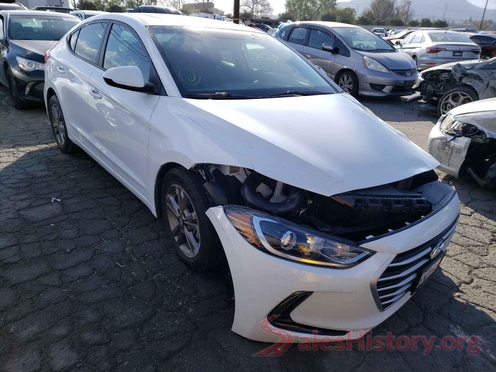 5NPD84LF1JH333183 2018 HYUNDAI ELANTRA