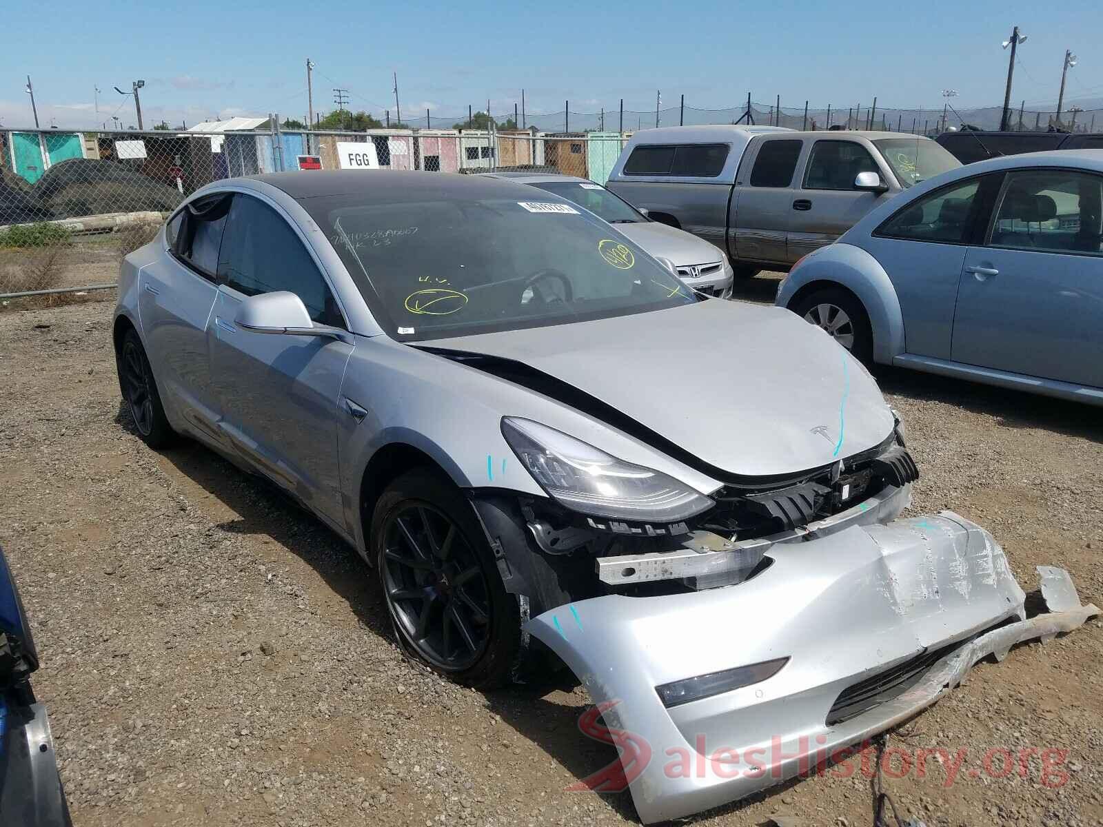 5YJ3E1EA3JF021949 2018 TESLA MODEL 3