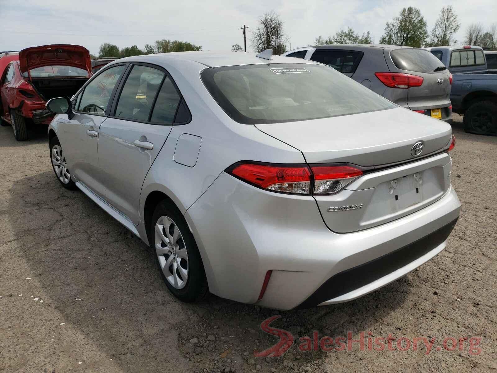 JTDEPRAEXLJ087033 2020 TOYOTA COROLLA