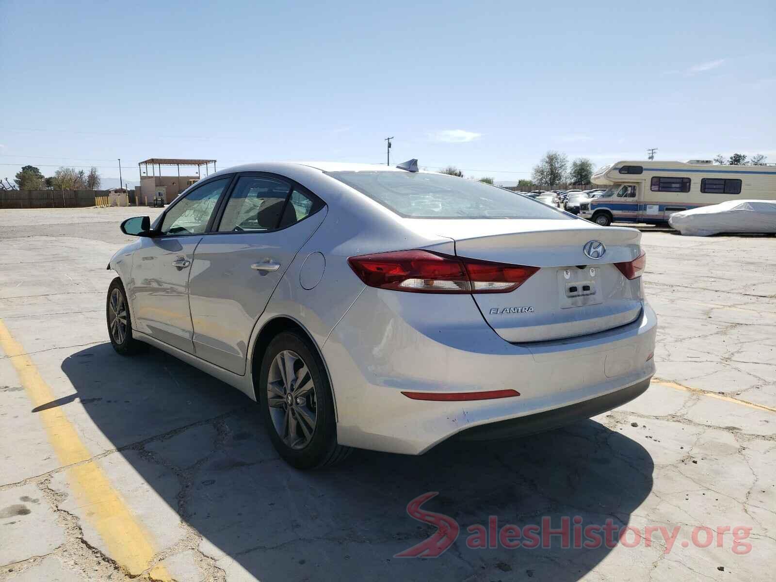 5NPD84LF8JH393848 2018 HYUNDAI ELANTRA