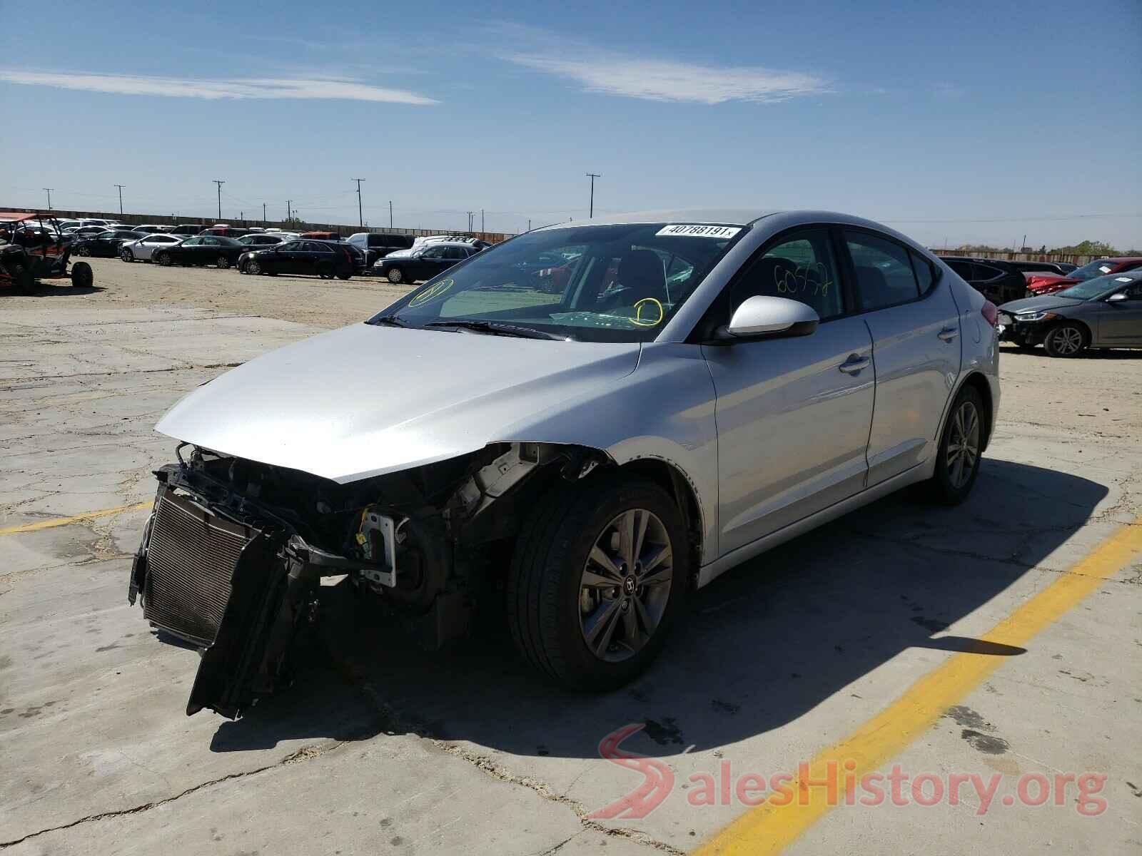 5NPD84LF8JH393848 2018 HYUNDAI ELANTRA