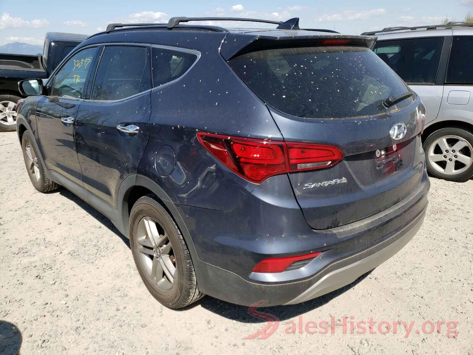 5NMZUDLB4HH014074 2017 HYUNDAI SANTA FE