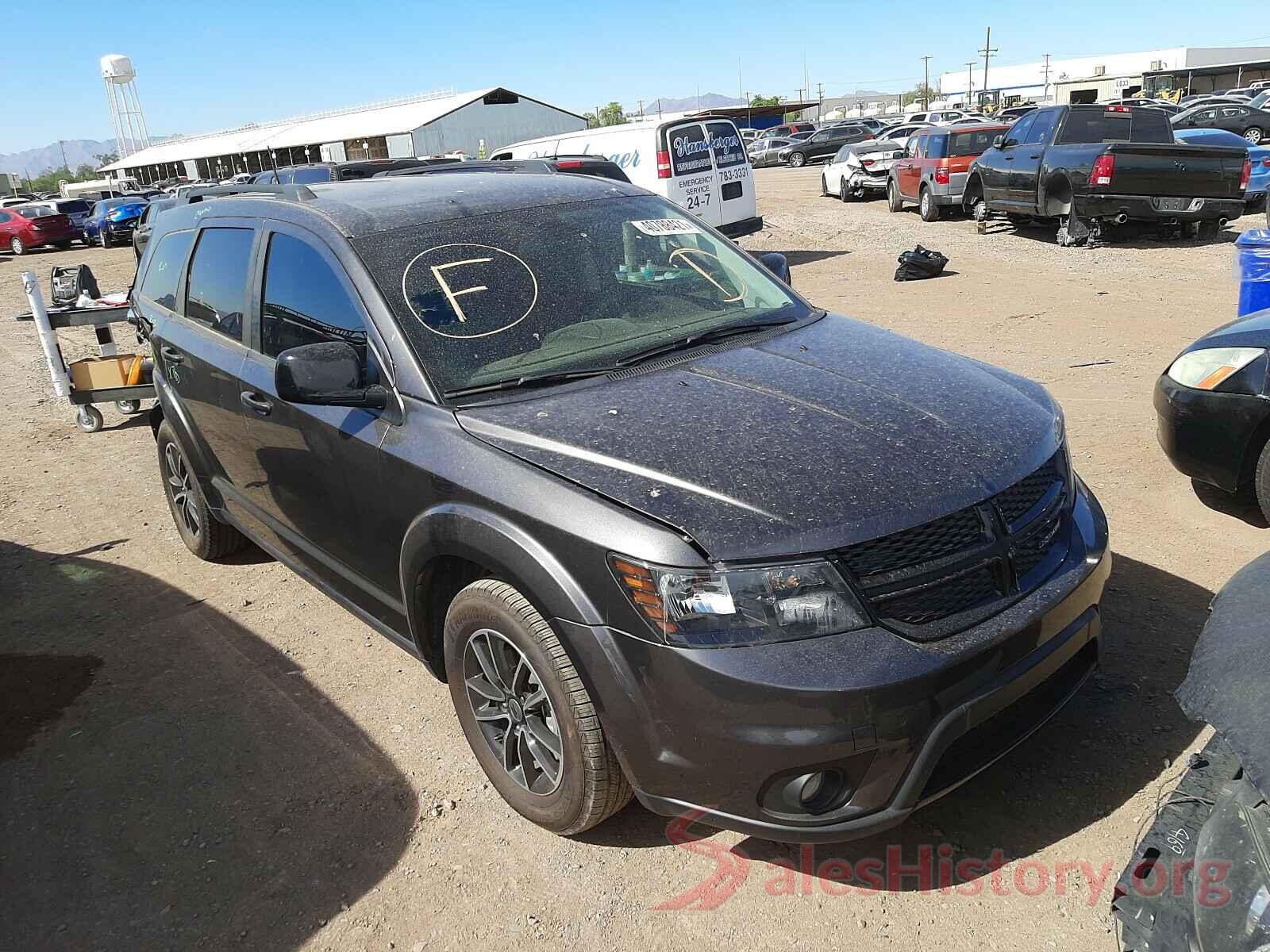 3C4PDCBG8KT731795 2019 DODGE JOURNEY