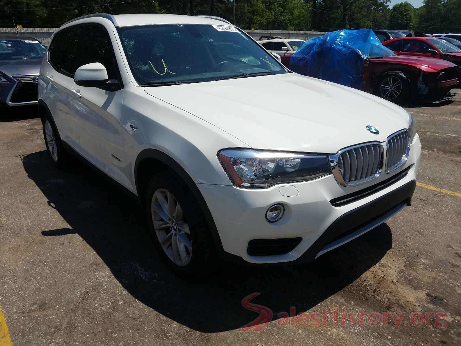 5UXWZ7C39H0V93852 2017 BMW X3