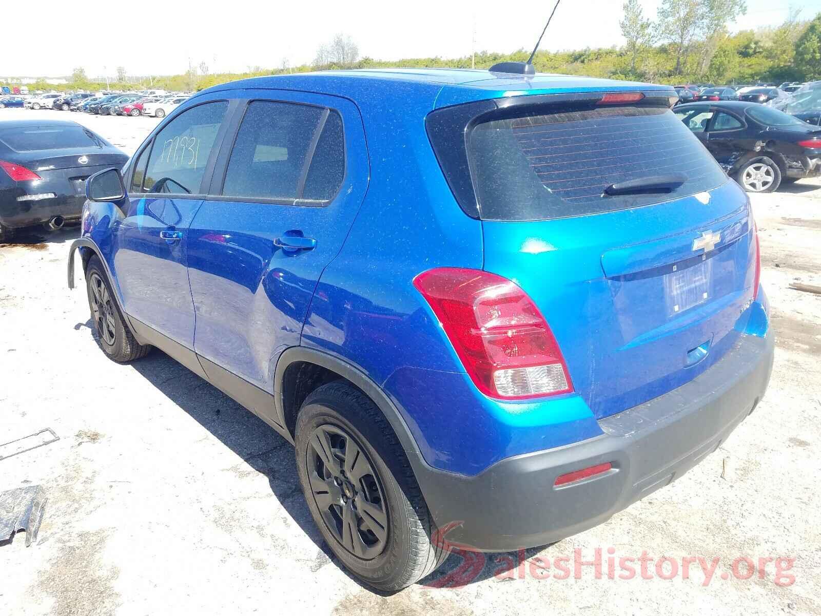 KL7CJKSB1FB222383 2015 CHEVROLET TRAX