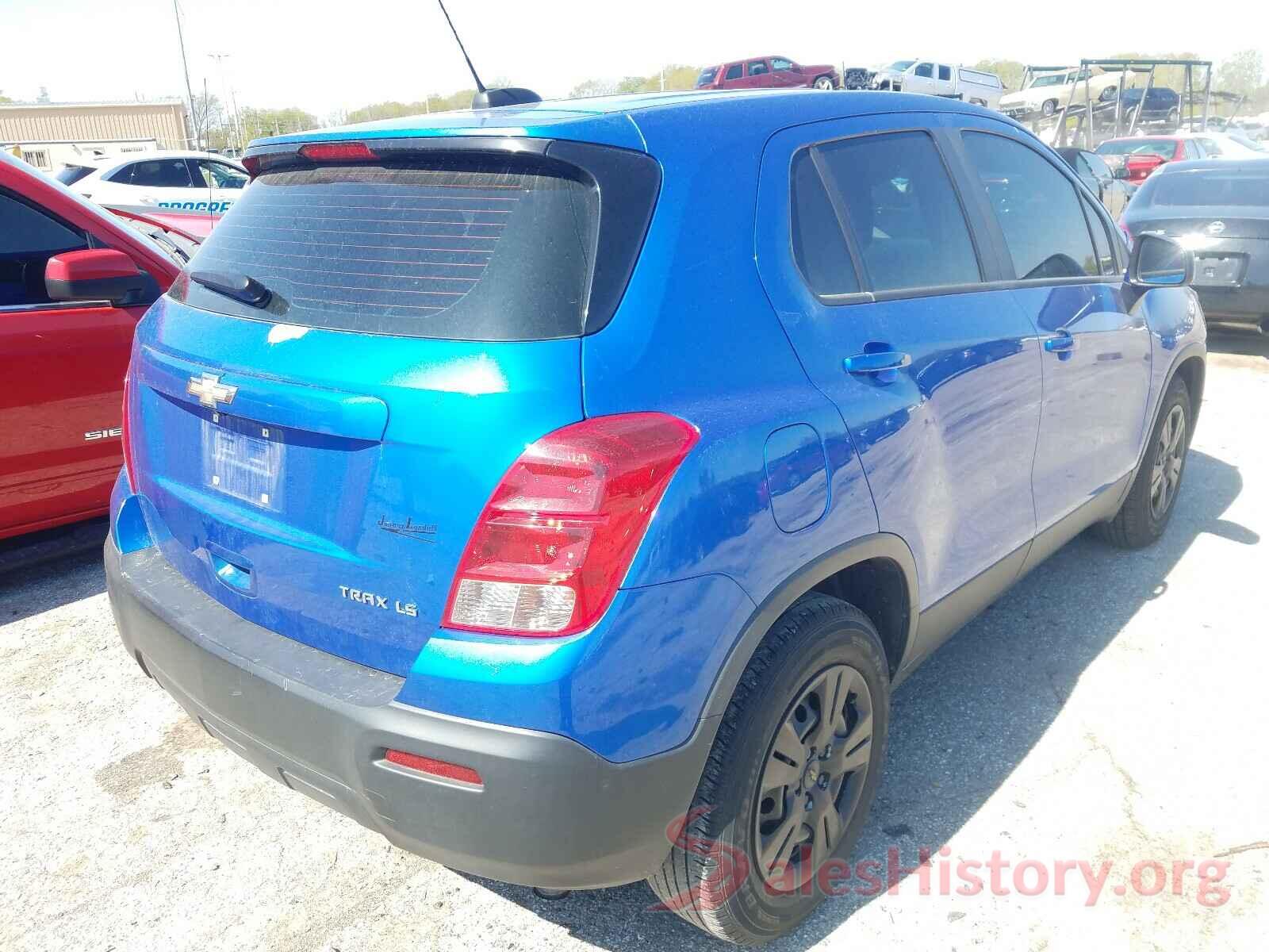 KL7CJKSB1FB222383 2015 CHEVROLET TRAX