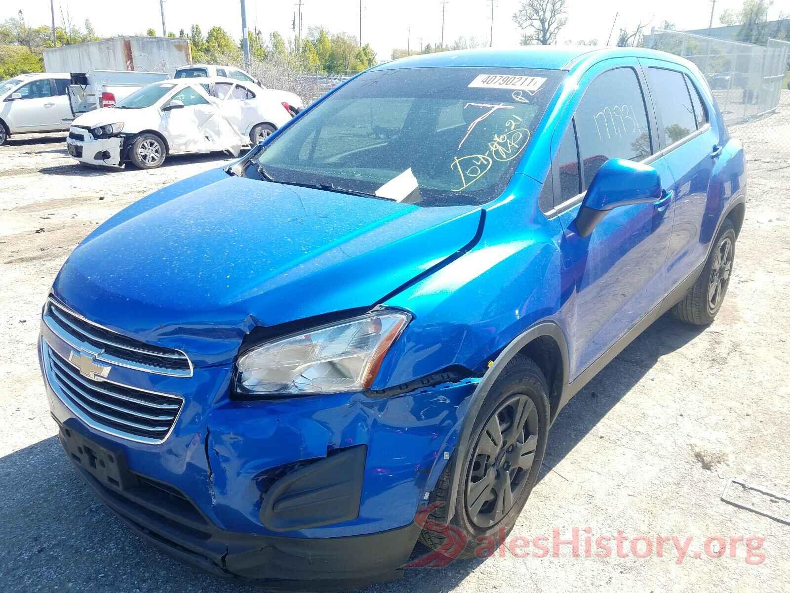 KL7CJKSB1FB222383 2015 CHEVROLET TRAX