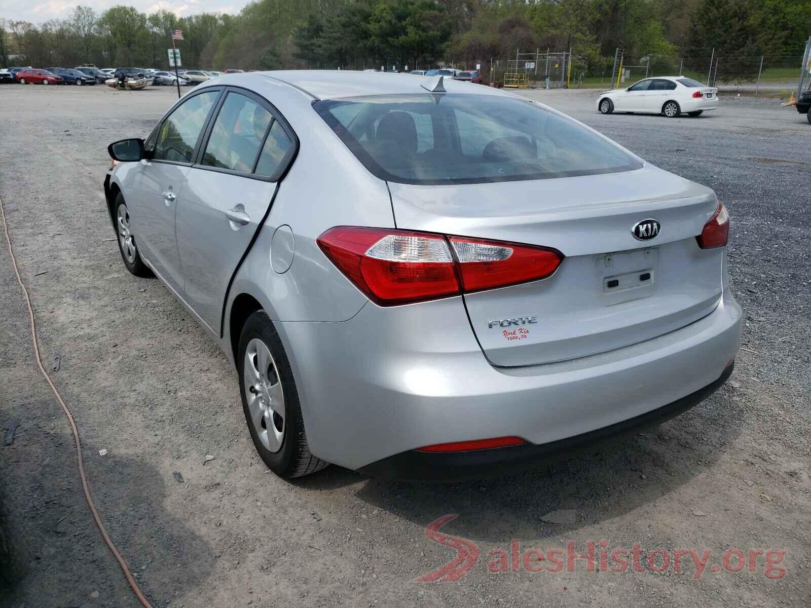 KNAFK4A68G5615307 2016 KIA FORTE