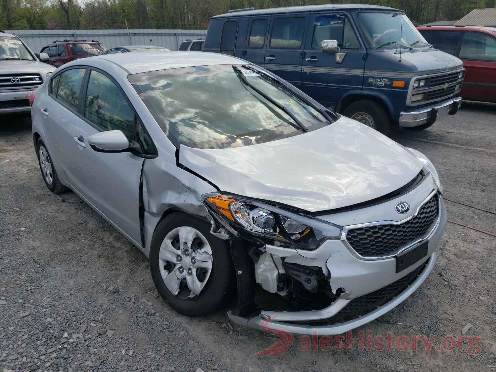 KNAFK4A68G5615307 2016 KIA FORTE