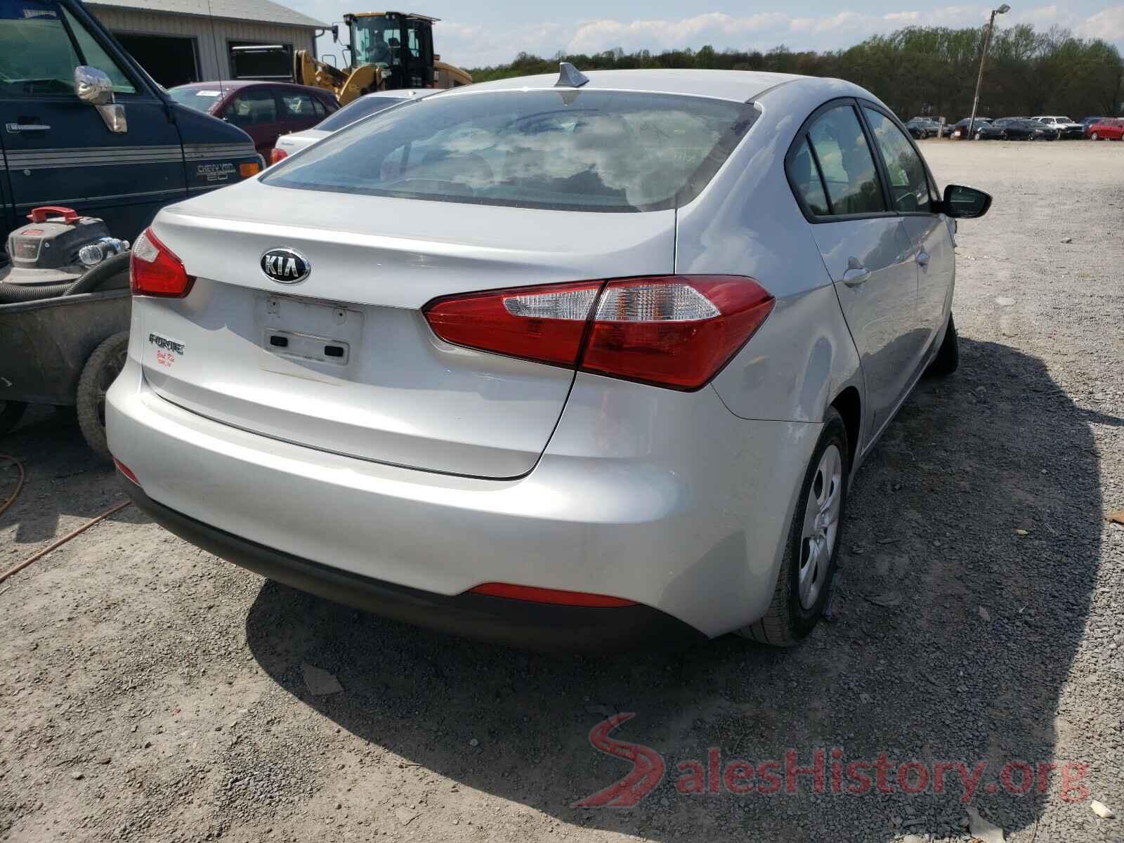 KNAFK4A68G5615307 2016 KIA FORTE