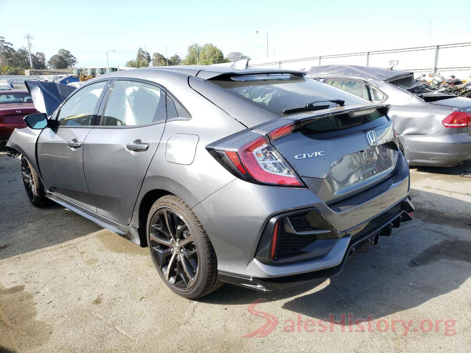 SHHFK7H44MU402971 2021 HONDA CIVIC